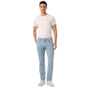 Pepe Jeans Men’s Straight Fit Jeans|Mid Rise |Stretchable Fabric| Jeans for Men | Available in Plus Size